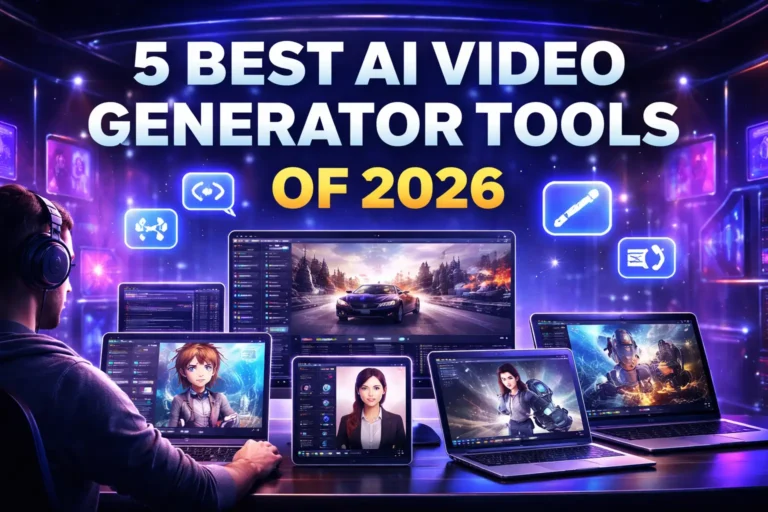 5 Best AI Video Generator Tools of 2026 5 Best AI Video Generator Tools of 2026